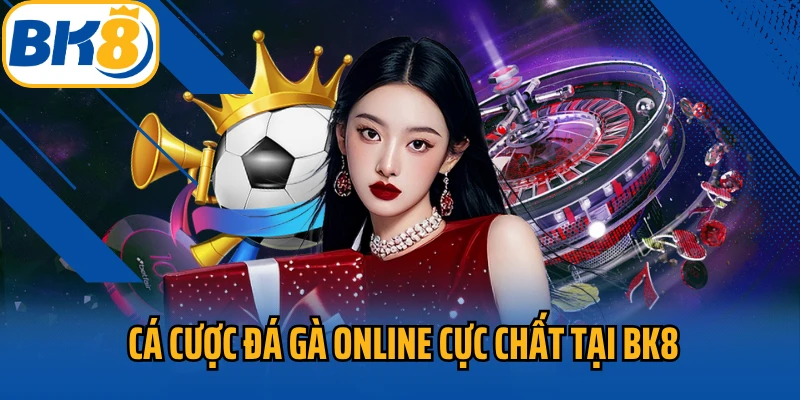 Cá cược đá gà online cực chất tại BK8