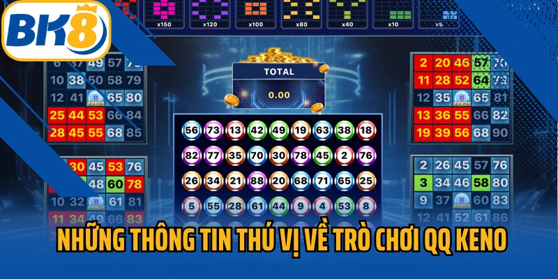 Những thông tin thú vị về trò chơi QQ Keno